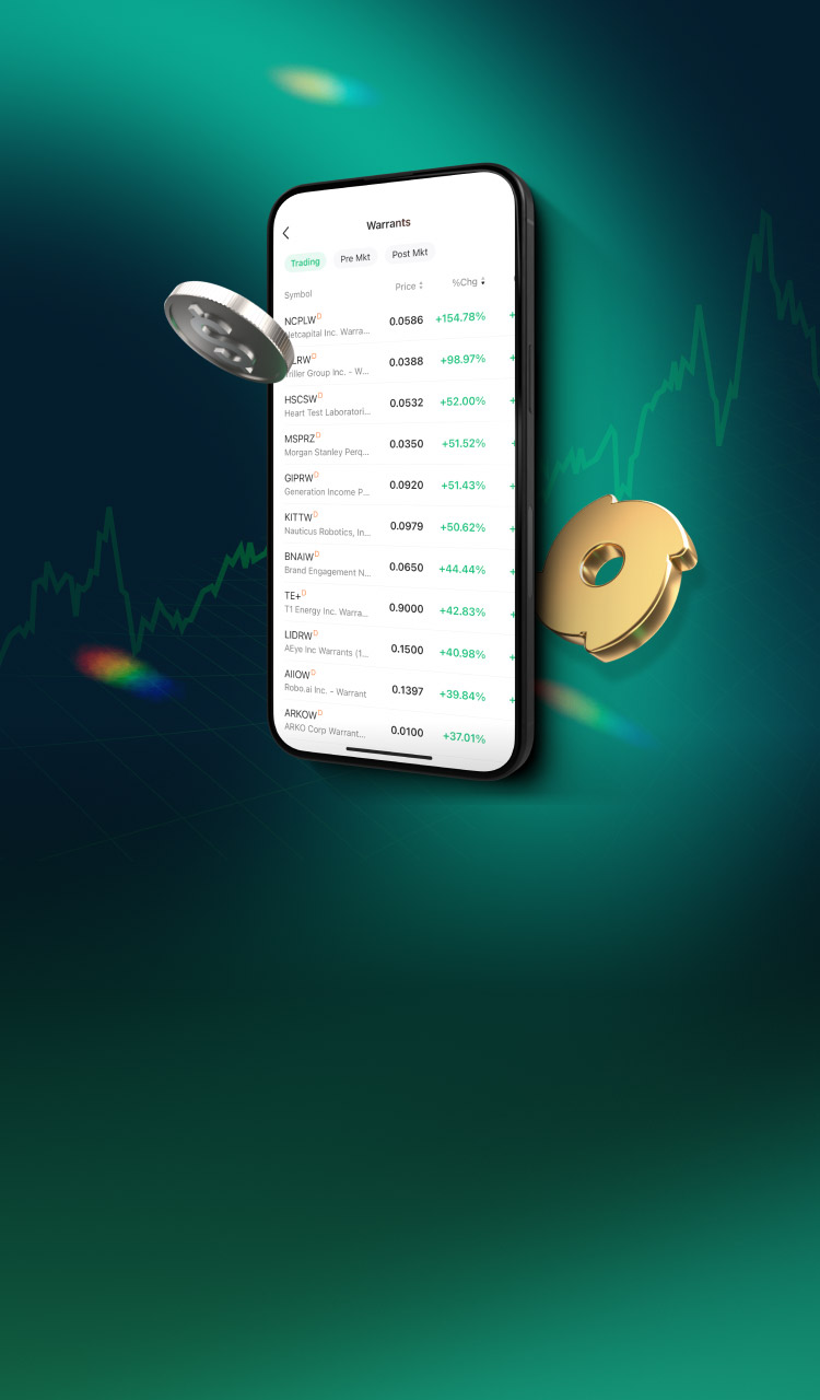Grow with Leveraged Warrants Trading